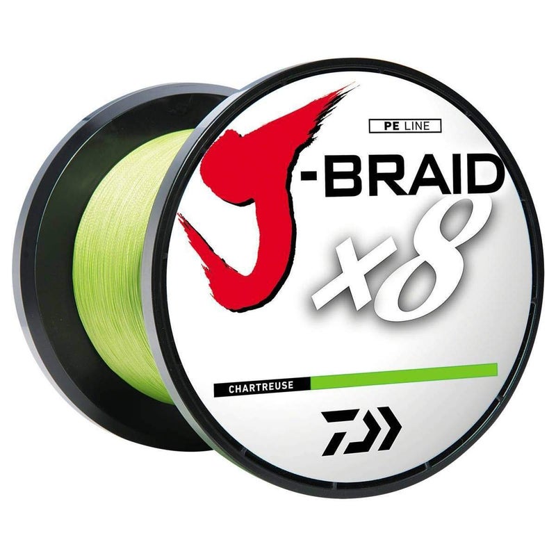 Daiwa J-BRAIDX8, Filler Spool, Dark Green, Mono Dia.= 6lb. - Image 1